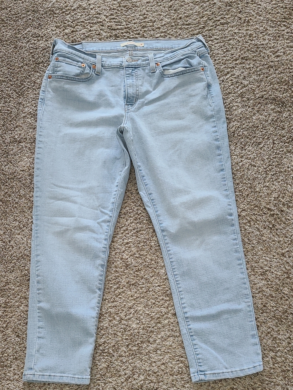 Levis Light Blue Women's Slim Jeans